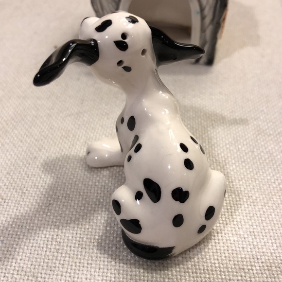 Dreamy Dalmatian Dog & Dog House S&P Shakers Antique/ Vintage- RARE - Picture 7 of 16